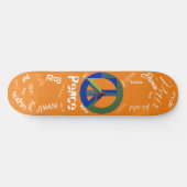 Skate for Peace Persoonlijk Skateboard (Horizontaal)