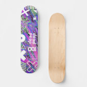 Skate Girl 007 Persoonlijk Skateboard (Voorkant)