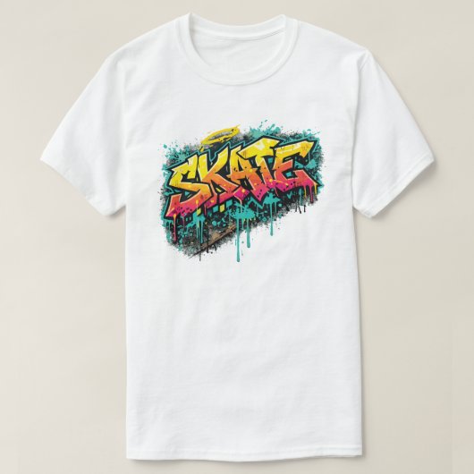 Skate Graffiti Explosion T-shirt (Design voorkant)