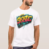 Skate Graffiti Explosion T-shirt (Voorkant)