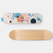 Skate into the Future: Neon Pink Edition Persoonlijk Skateboard (Horizontaal)