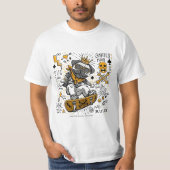 Skate King Pug T-shirt (Voorkant)