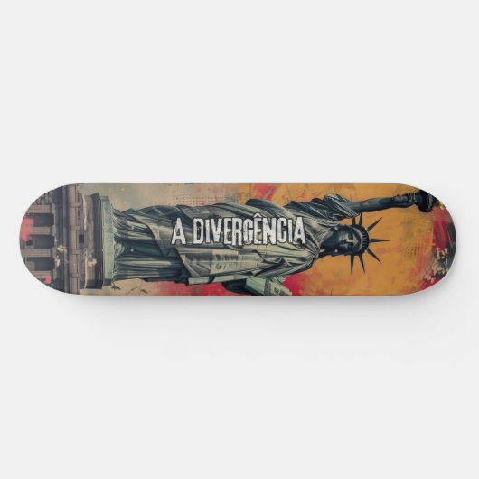 Skate New York A Divergência Persoonlijk Skateboard (Horizontaal)