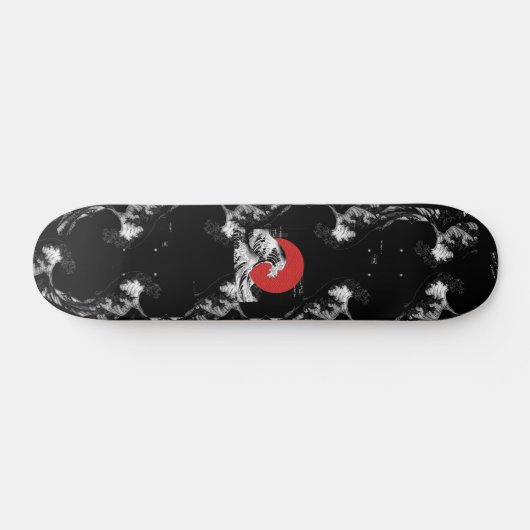 skate ondas japonesas pretas persoonlijk skateboard