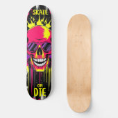 Skate or Die 3 - Skateboard Deck - Punk Grunge (Voorkant)