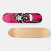 Skate or Die Nº6 - Skateboard Deck - Punk Grunge (Horizontaal)