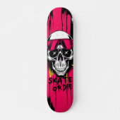 Skate or Die Nº6 - Skateboard Deck - Punk Grunge (Voorkant)
