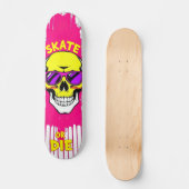 Skate or Die Nº7 - Skateboard Deck - Punk Grunge (Voorkant)