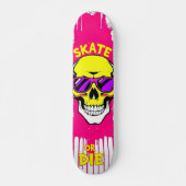 Skate or Die Nº7 - Skateboard Deck - Punk Grunge (Voorkant)