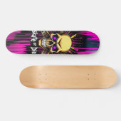 Skate or Die Nº8 - Skateboard Deck - Punk Grunge (Horizontaal)