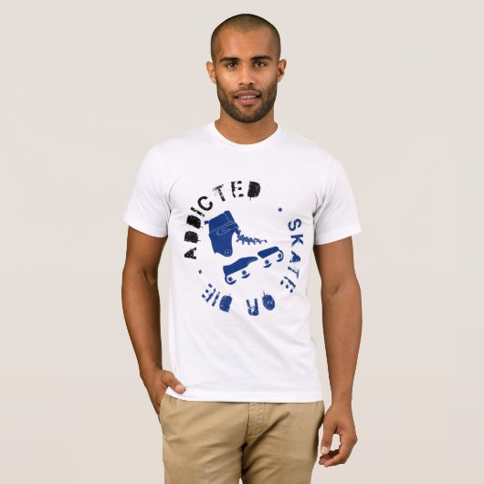 Skate or die t-shirt (Voorkant volledig)