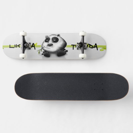 Skate Panda Skateboard (Horizontaal)