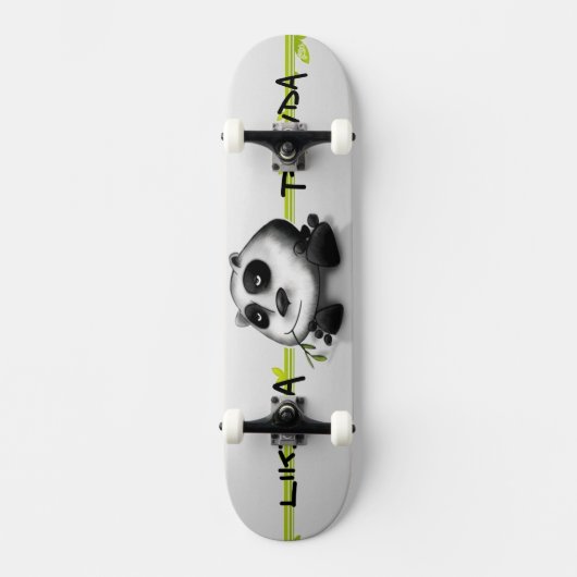 Skate Panda Skateboard (Voorkant)