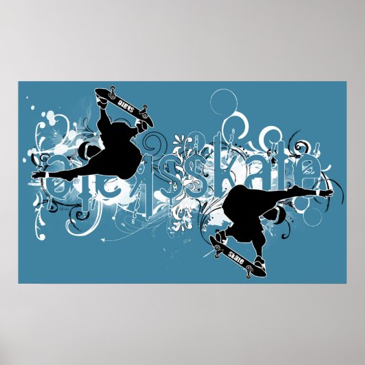 SKATE POSTER (Voorkant)