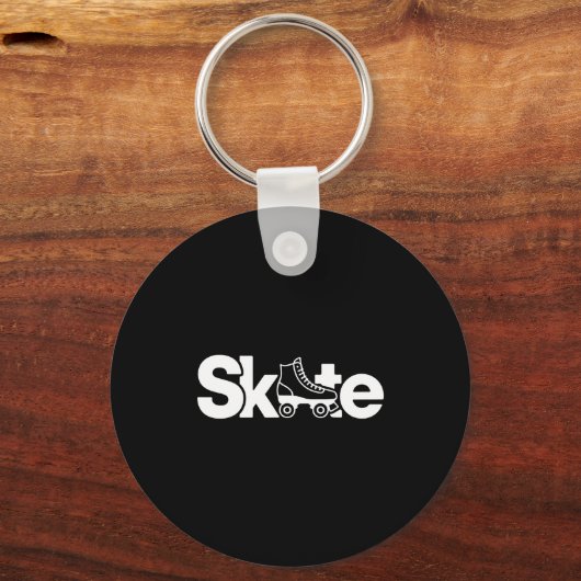 Skate Roller Skate Roller Skating Roller Skater Sleutelhanger (Voorkant)