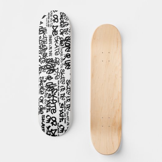 skate-skateboardplanken en die persoonlijk skateboard (Voorkant)
