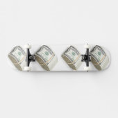 Skate Skater! Co. ``Money II´´ Persoonlijk Skateboard (Horizontaal)