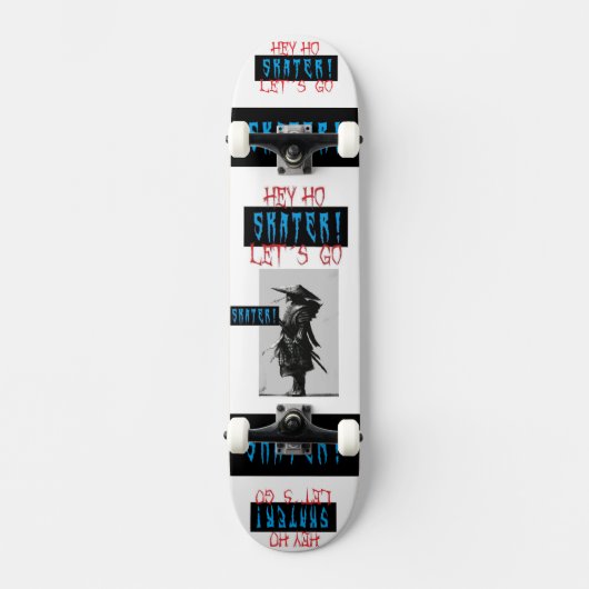 Skate Skater! Co. ``Samurai I´´ Persoonlijk Skateboard (Voorkant)