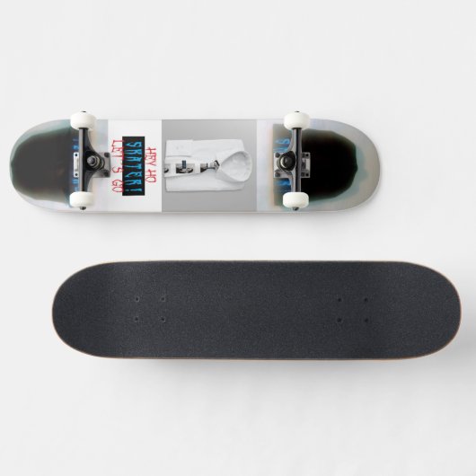 Skate Skater! Co. ``Shirt and Tie´´ Persoonlijk Skateboard (Horizontaal)