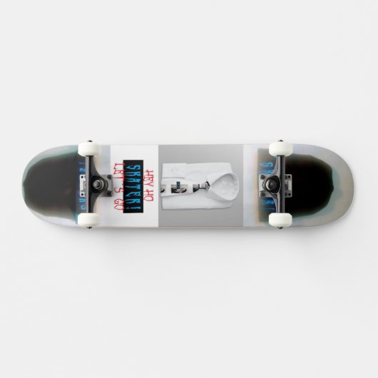 Skate Skater! Co. ``Shirt and Tie´´ Persoonlijk Skateboard (Horizontaal)