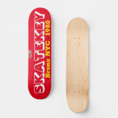 SKATE SLEUTEL Skateboard, 7¾" Deck Persoonlijk Skateboard (Voorkant)