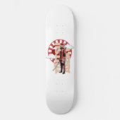 Skate Toitsu Army Red Samouraj Persoonlijk Skateboard (Voorkant)