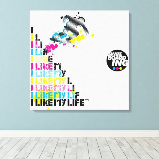 Skatebaording Canvas (Insitu (Houten vloer))