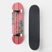 Skateboard2VP(Peach LED S.C.C.)RFPMDesigns 2023/4 Persoonlijk Skateboard (Voorkant)