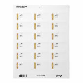 Skateboard 1 etiket (Full Sheet)