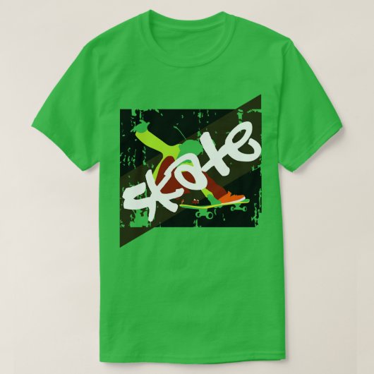 Skateboard 5 T-shirt (Design voorkant)