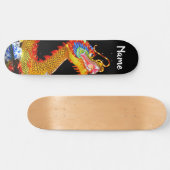 Skateboard, 8 1/4 Skateboard DECK Dragon Style (Horizontaal)