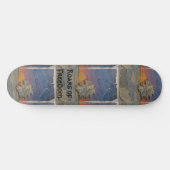 Skateboard 8.5" – Sunset Lion (Horizontaal)