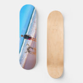 Skateboard Aangepast Foto van jouw design I Love M (Voorkant)