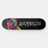 Skateboard Aangepast Moderne regenbooglippen 2 (Horizontaal)