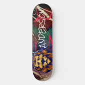 Skateboard - Aangepaste Graffiti Lion (Voorkant)