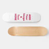 Skateboard aanpassen Afbeelding- en tekstinstructi (Horizontaal)