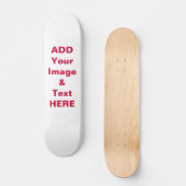 Skateboard aanpassen Afbeelding- en tekstinstructi (Voorkant)