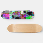 Skateboard – Abstract Grid (Horizontaal)