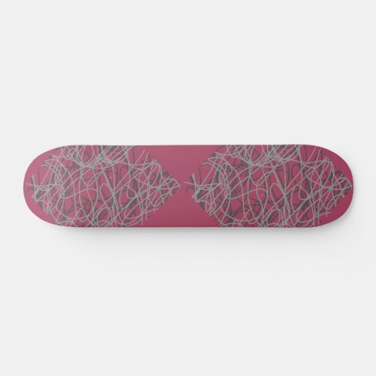 Skateboard, abstract ontwerp persoonlijk skateboard (Horizontaal)