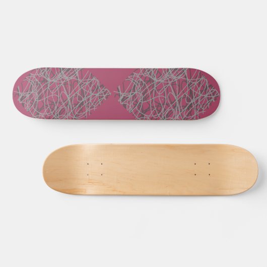 Skateboard, abstract ontwerp persoonlijk skateboard (Horizontaal)