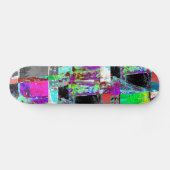 Skateboard – Abstract raster (Horizontaal)