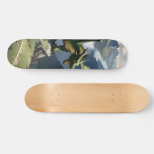 Skateboard Agresivo dragón en un acantilado (Horizontaal)