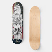 skateboard American Nautical GIRLY Skull (Voorkant)