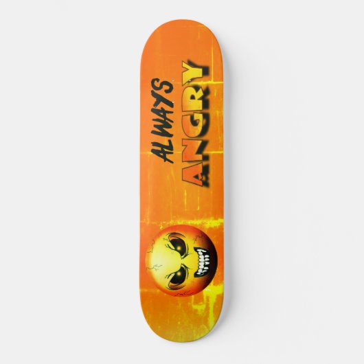 Skateboard Angermoji (Voorkant)