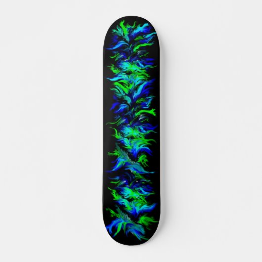 Skateboard Artdeco in Regenbogen Style (Voorkant)