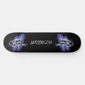 skateboard Astronaut Enjoing in Space (Horizontaal)