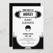 SKATEBOARD BABY SHOWER KAART (Voorkant / Achterkant)