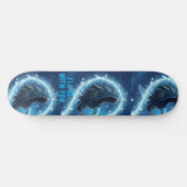 Skateboard Bald Eagle Heart Custom Year Loyalty 1 (Horizontaal)
