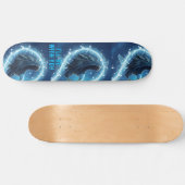 Skateboard Bald Eagle Heart Custom Year Loyalty 1 (Horizontaal)