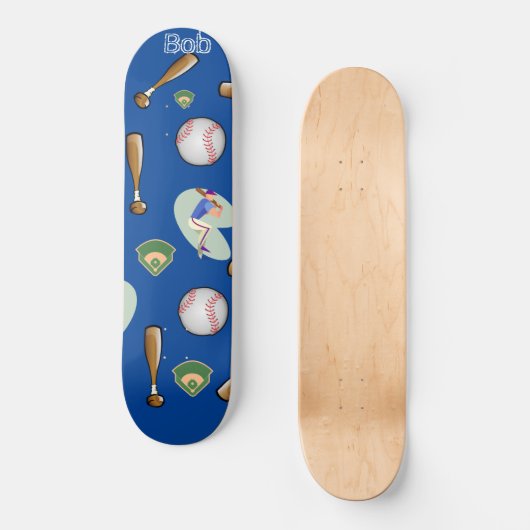 Skateboard Baseball (Voorkant)